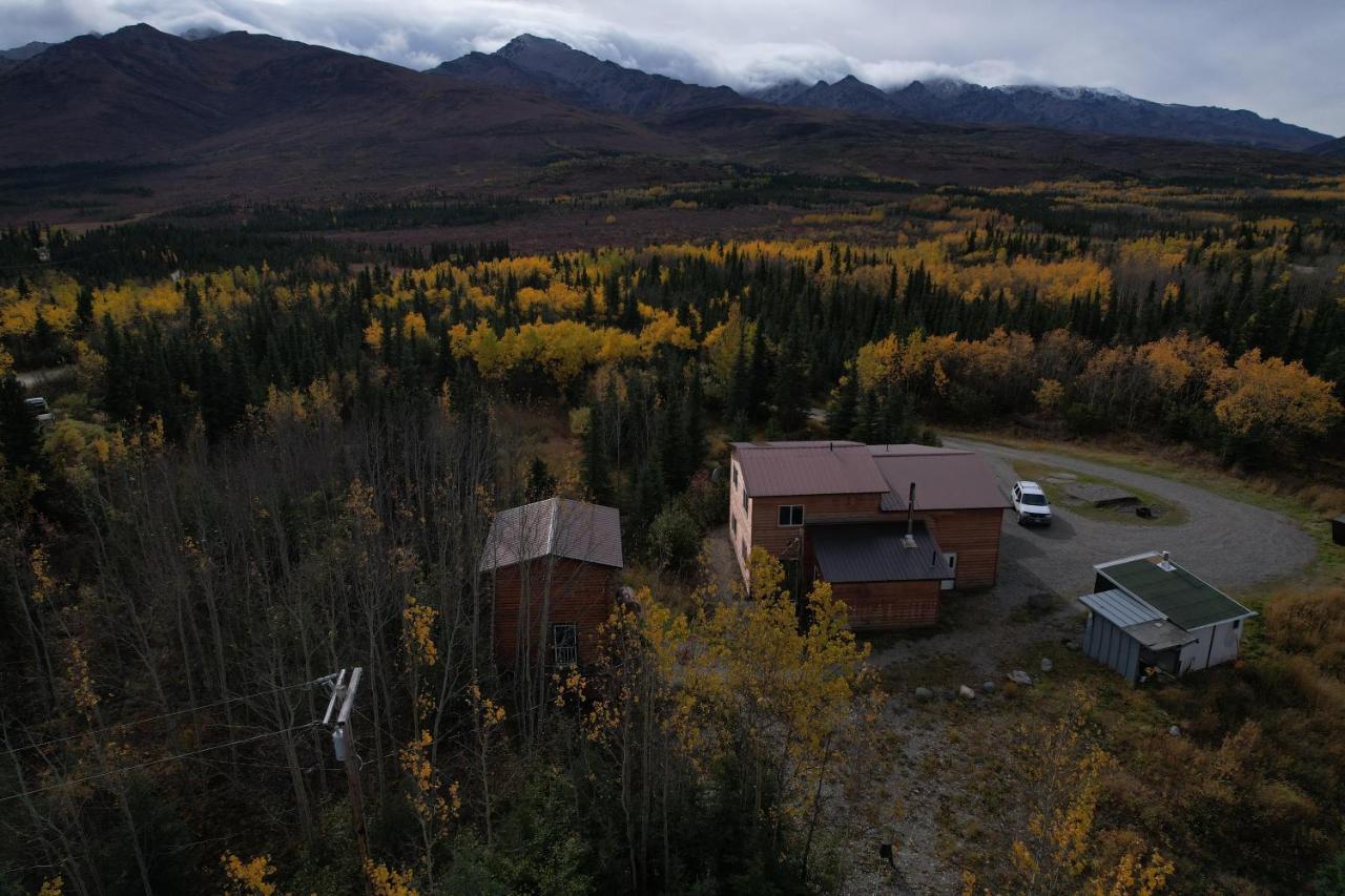 Denali Park View Family Log Cabin Exterior photo